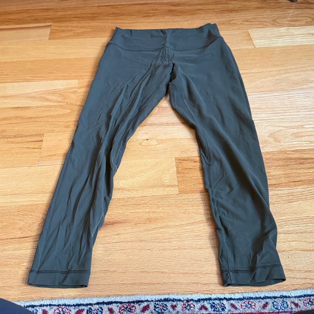 Lulu lemon Olive Green Leggings